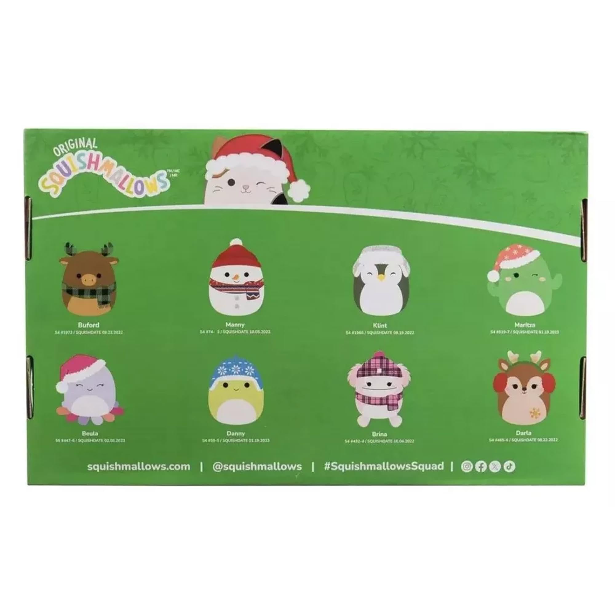 Squishmallows arranged as stocking stuffers for quick seasonal gifting ideas