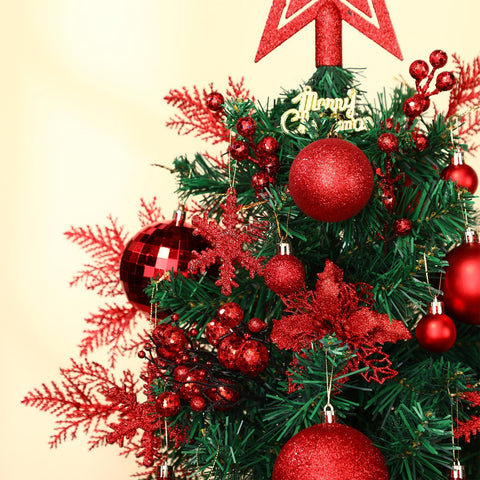 Sratte red berry picks detail adding color and festive texture