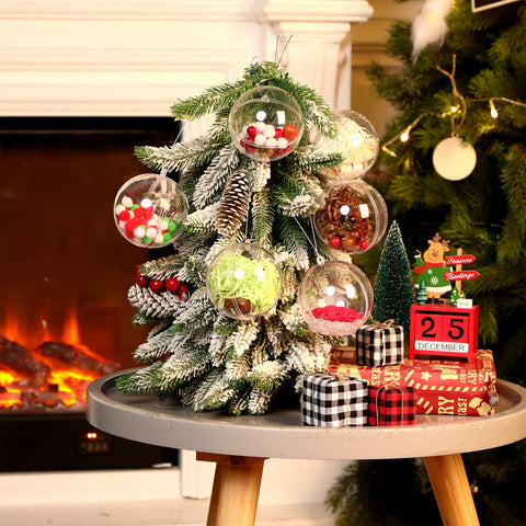 Sratte ornaments used in a table centerpiece demonstrating versatile event styling