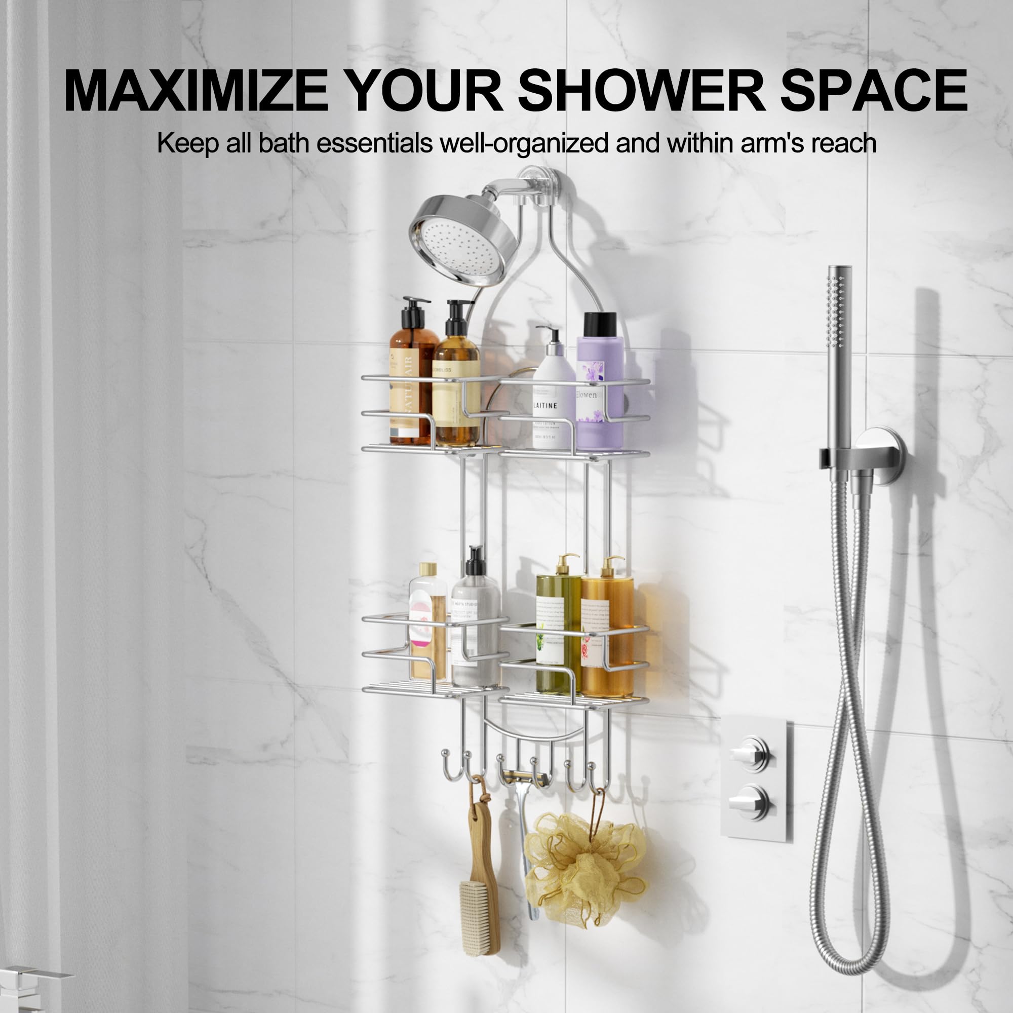 SRIWATANA in a modern bathroom setting illustrates tidy, accessible shower