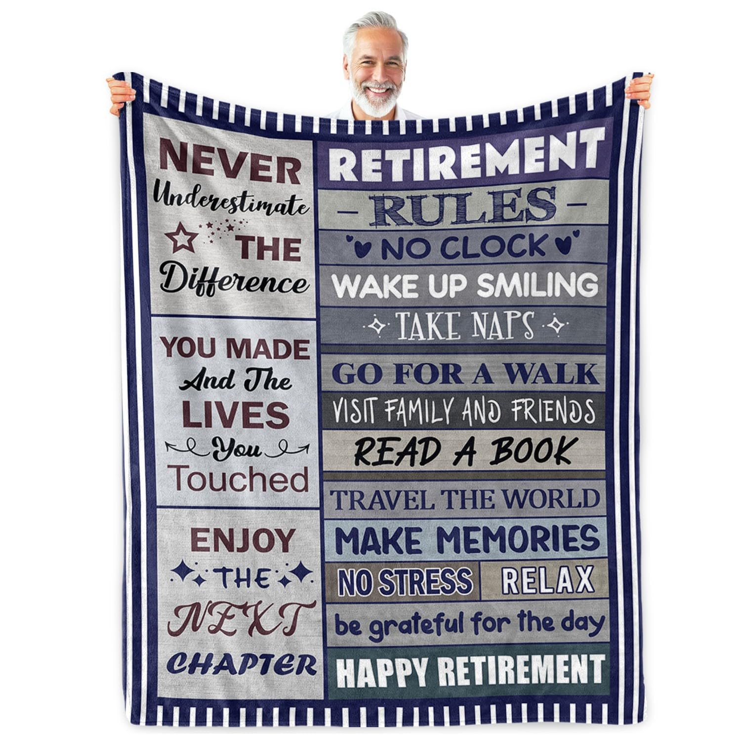 Sruemiul front view showing retirement design and soft plush benefit