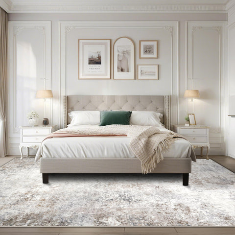 srugn at foot of bed showing warm bedroom comfort and low pile benefit