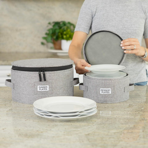 Stack Store Plus More close-up of quilted padded interior, cushions plates from impact