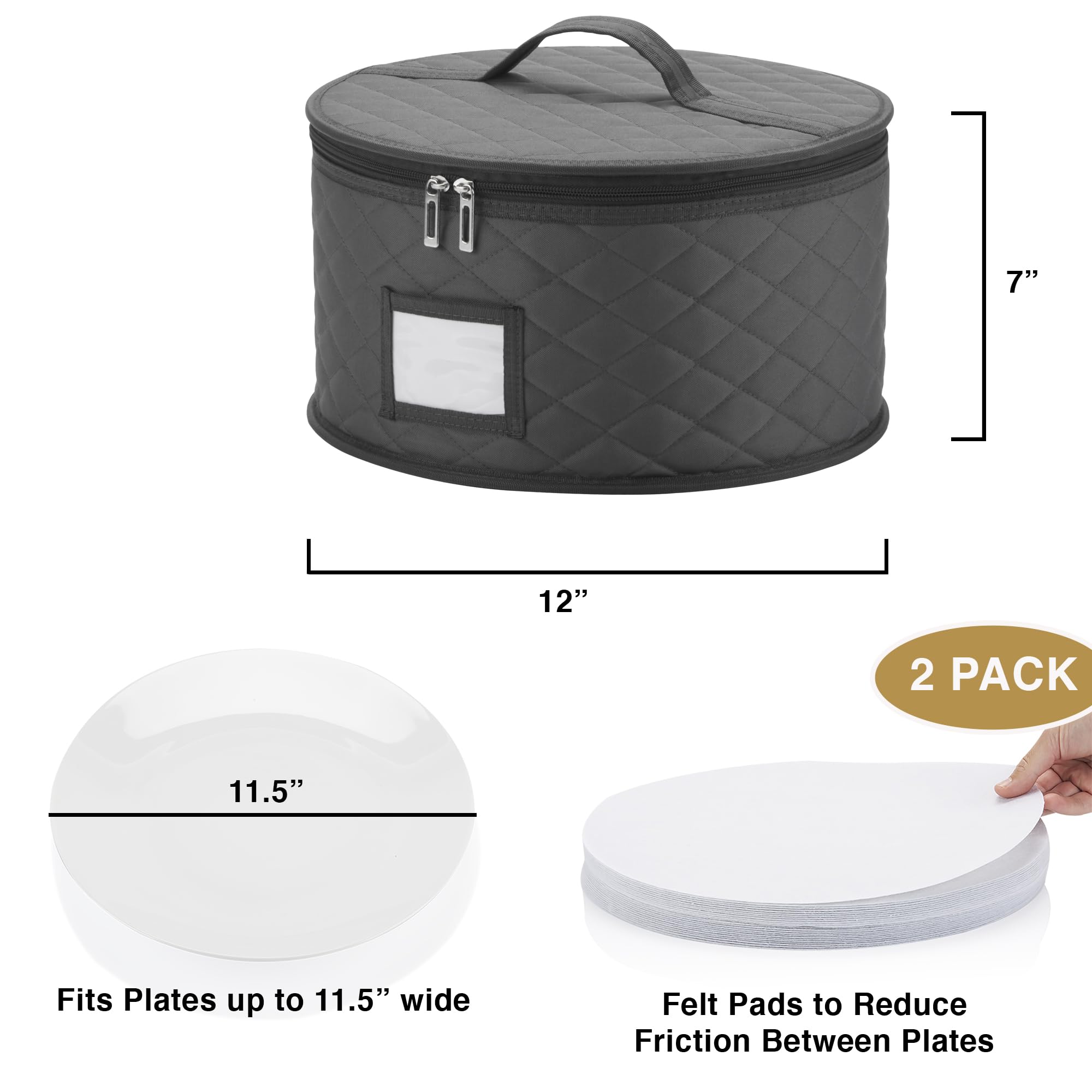 Stack Store Plus More open with plates displays organized plates for safe transport