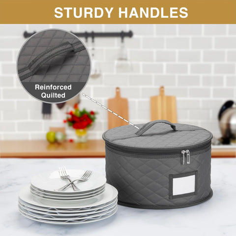 Stack Store Plus More quilted interior closeup demonstrates padding for impact protection