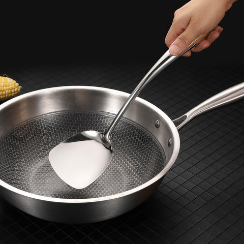 Standcn mirror-polished surface reflecting light to highlight easy-clean finish