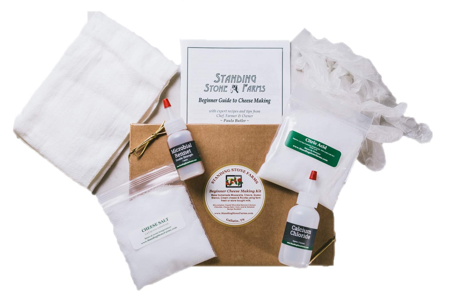 Standing Stone Farms kit box front showing contents and benefits