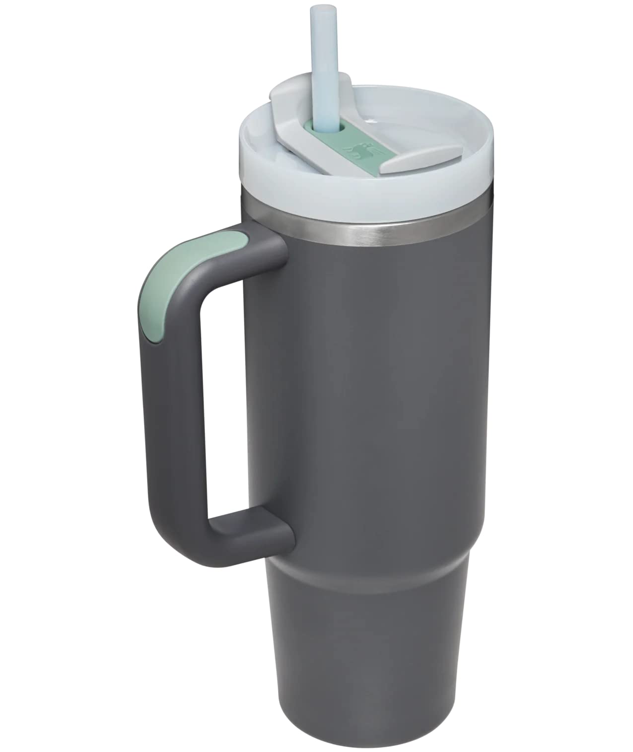 STANLEY recycled steel icon inside the tumbler highlighting sustainable materials