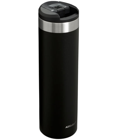 STANLEY side profile in car cup holder illustrating perfect commuter fit