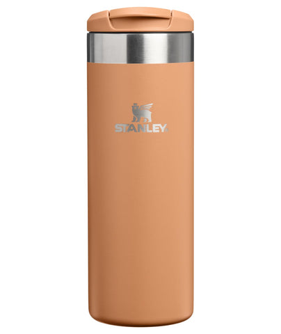 Stanley AeroLight front view showing compact travel-ready design and benefit