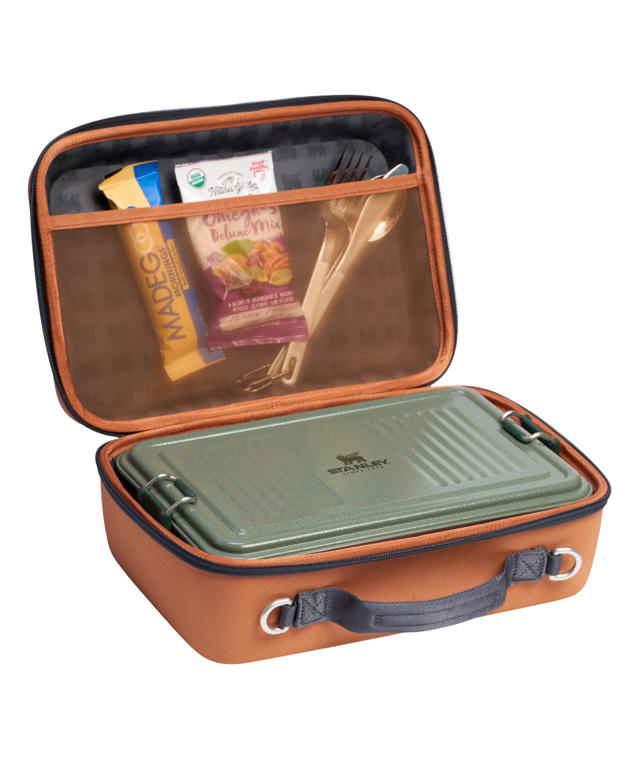 STANLEY All Day Mini Lunch Box in picnic scene keeping meals organized on outing