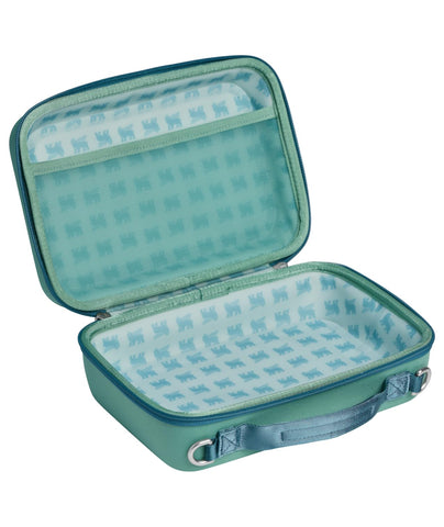 STANLEY side profile illustrating slim silhouette and adjustable strap, easy carry benefit