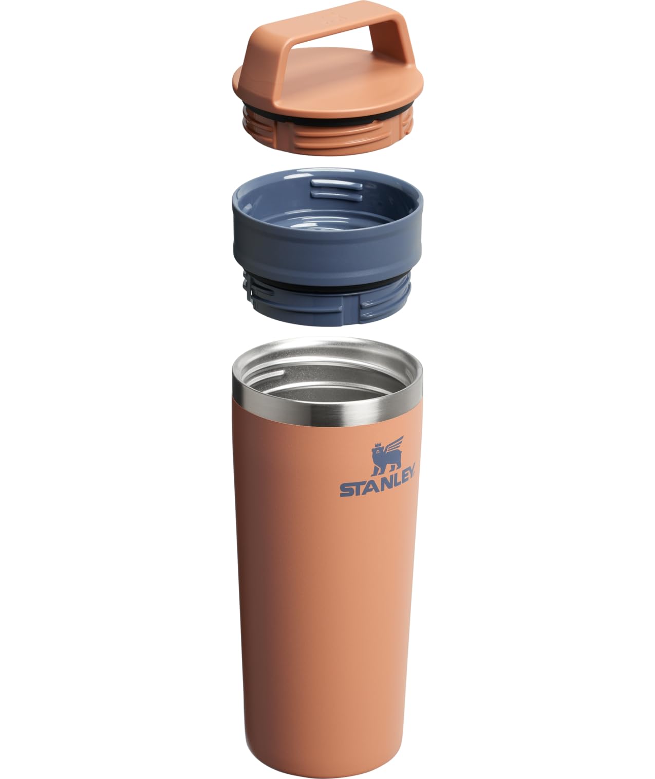 STANLEY Café-To-Go close-up of closed lid showing leakproof seal and reliability