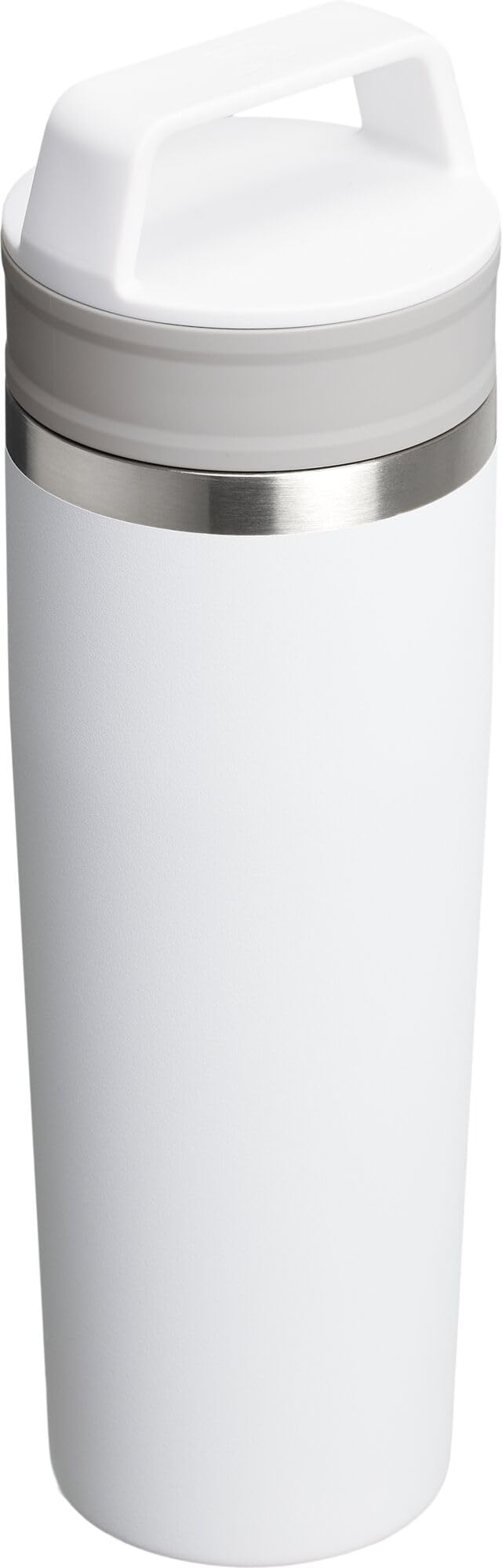 STANLEY mug seated in car cupholder for easy commuting