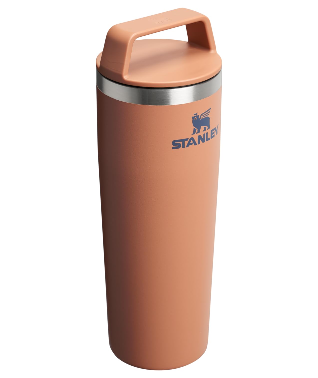STANLEY close-up of two-part drink-through lid illustrating leakproof function