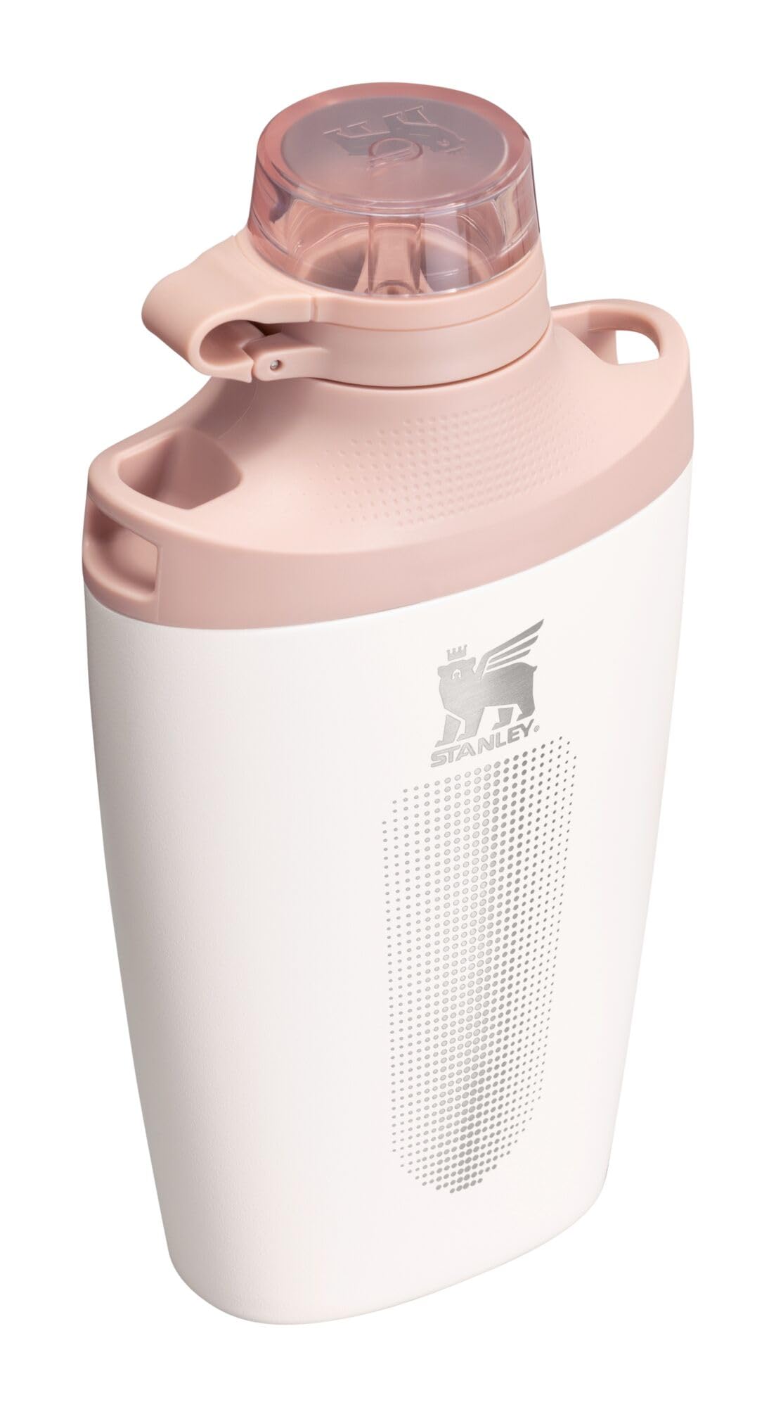 Stanley Cross Bottle Tritan lid close-up highlighting leakproof seal and easy access