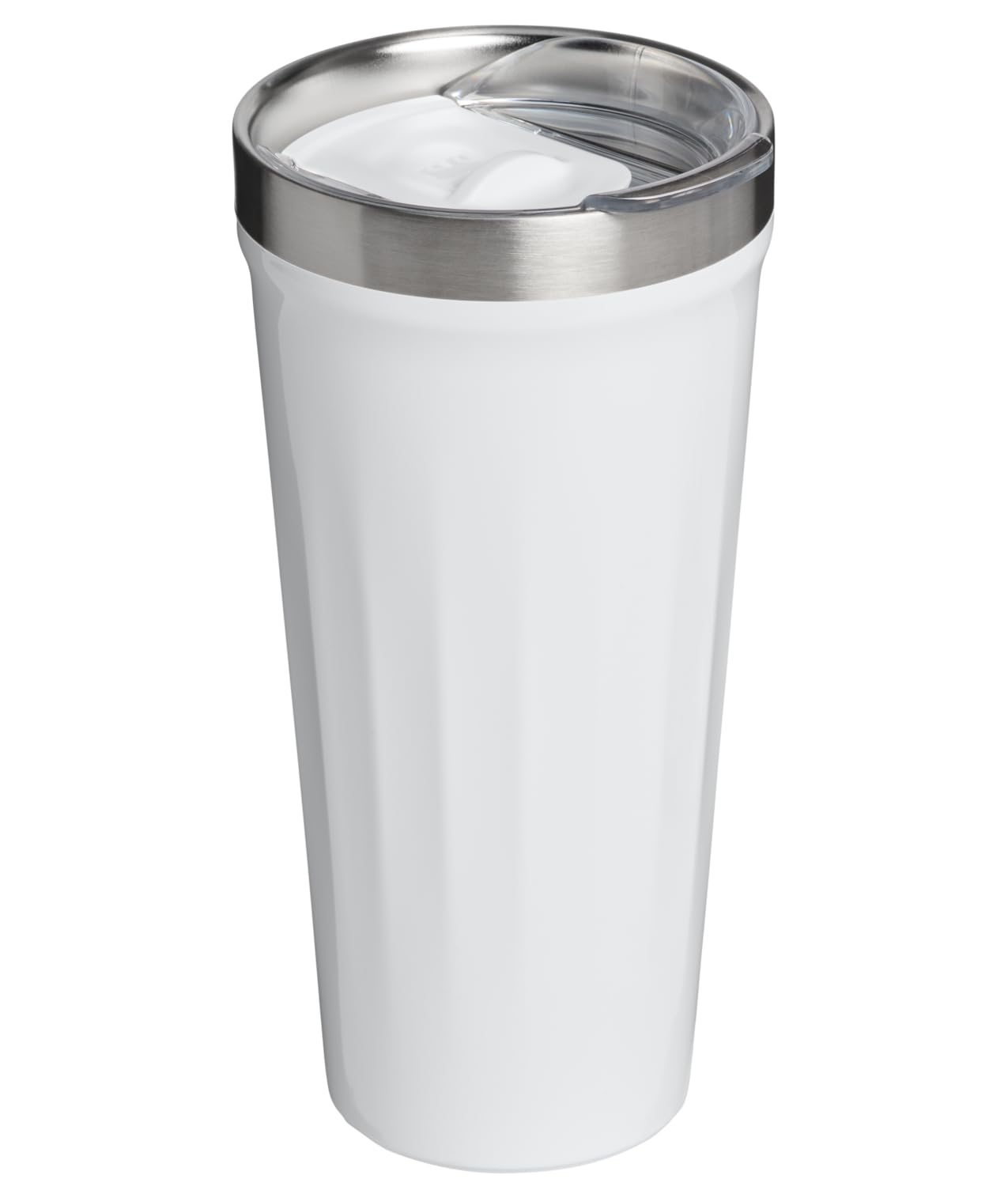 STANLEY tumbler in hand demonstrating comfortable grip and portability benefit