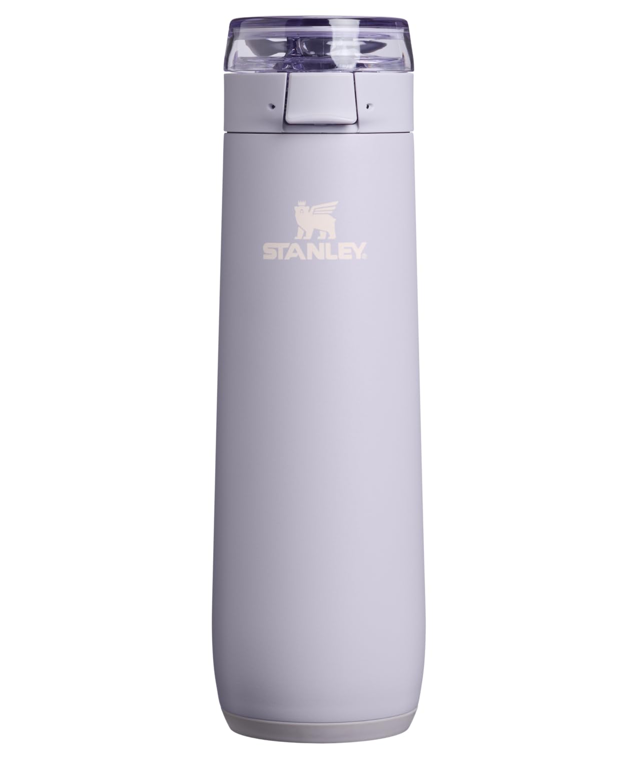 STANLEY Flowstate front view in Purple Dust showing slim insulated bottle