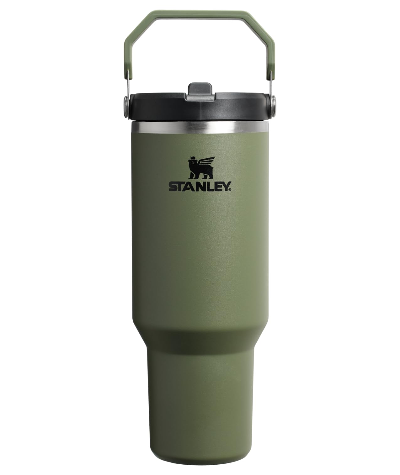 STANLEY front view of IceFlow 2.0 tumbler showing color and shape, durable design benefit