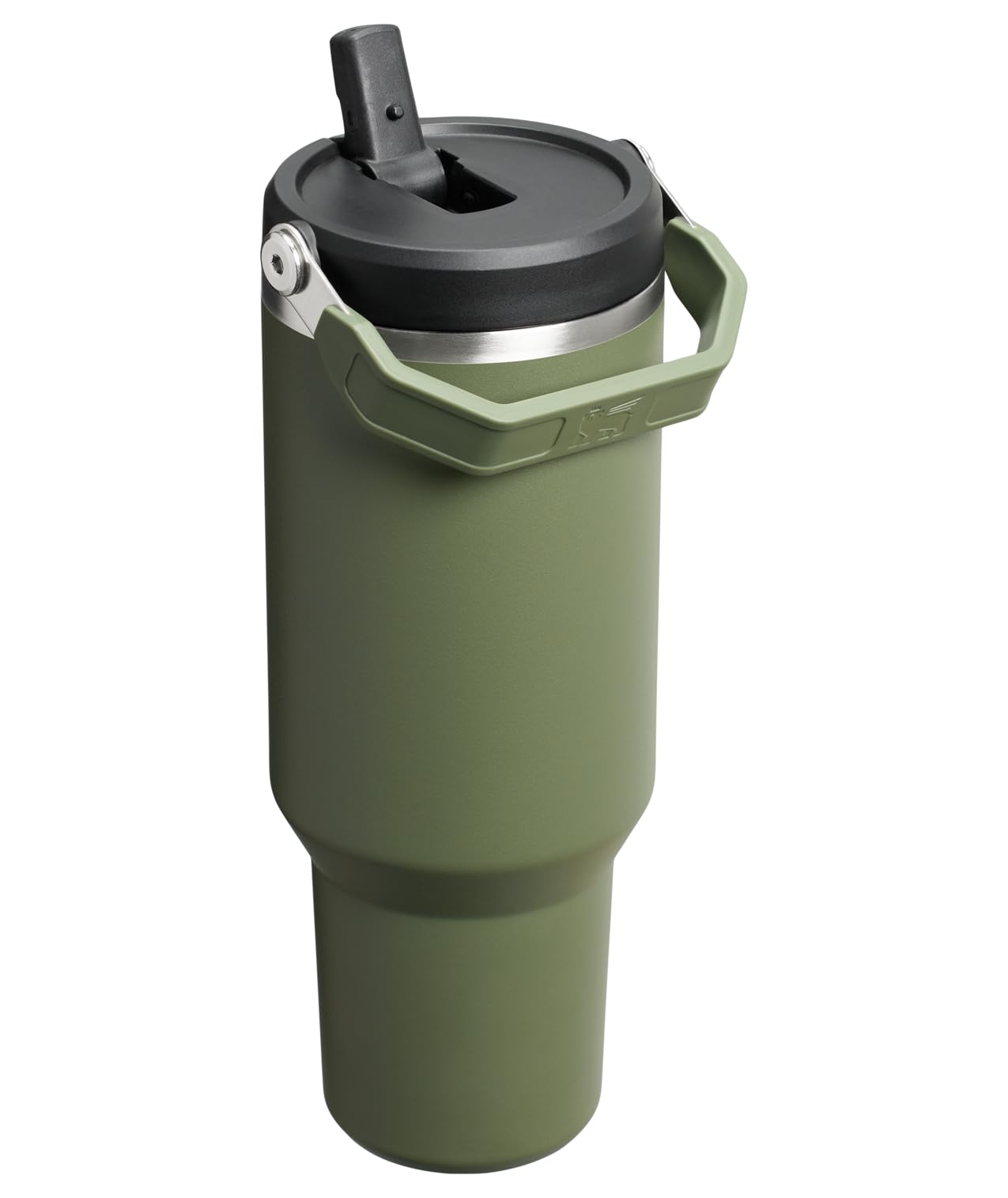 STANLEY side profile with large handle visible, easy one-hand carry benefit