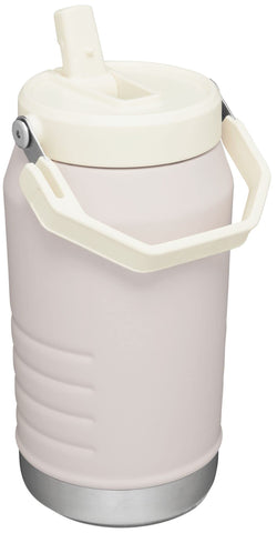 Stanley IceFlow flip straw in use for easy one-handed sipping benefit