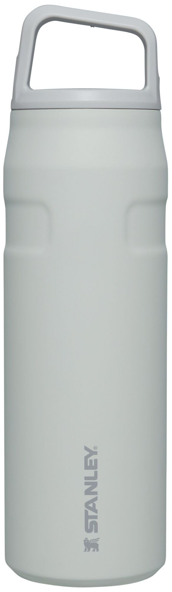 STANLEY bottle front view showing sleek design and compact travel benefit