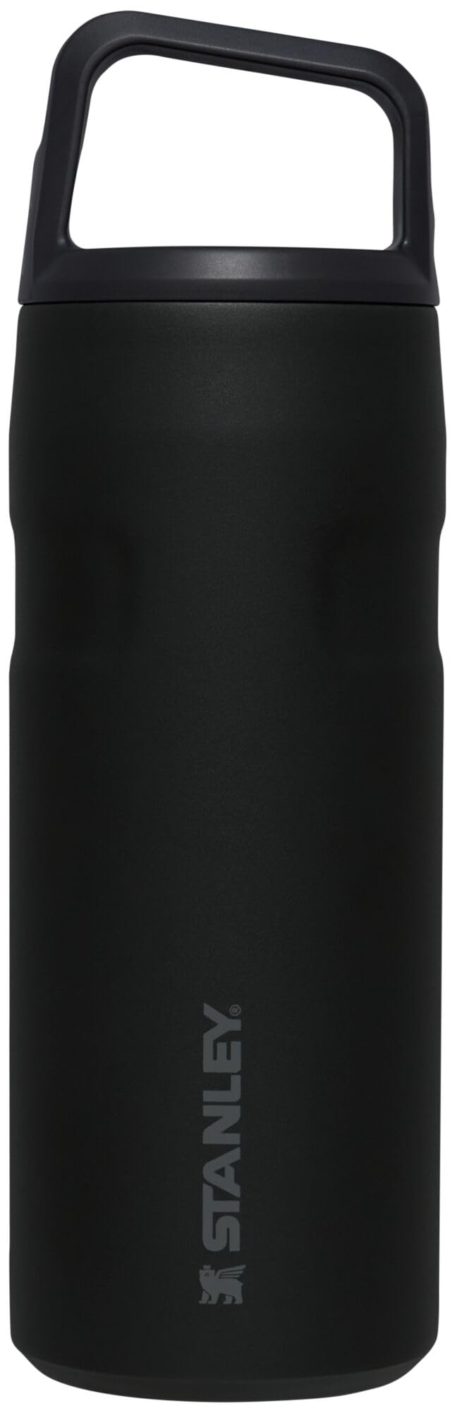 STANLEY bottle front view showing compact insulated design and portability