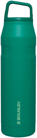 STANLEY front view of bottle showing durable insulated design and easy carry