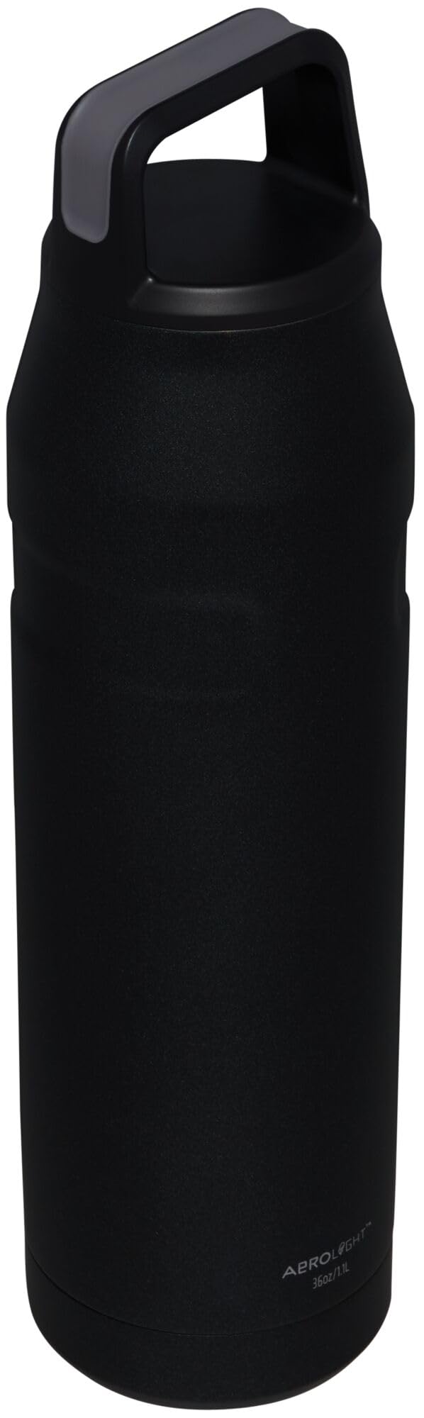 STANLEY wide-mouth opening shown with ice cubes for easy filling