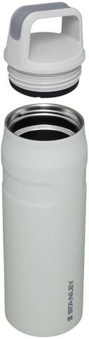 STANLEY wide mouth top view showing ice-ready opening for quick filling benefit