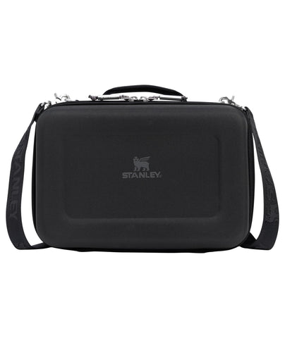 STANLEY front view of midi lunch box showing sleek neutral exterior and zip closure