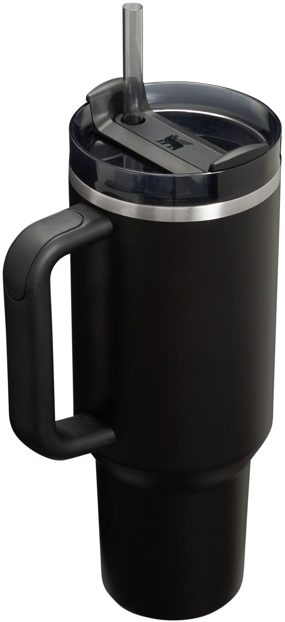 STANLEY FlowState lid rotating between straw, drink, and closed positions for convenience