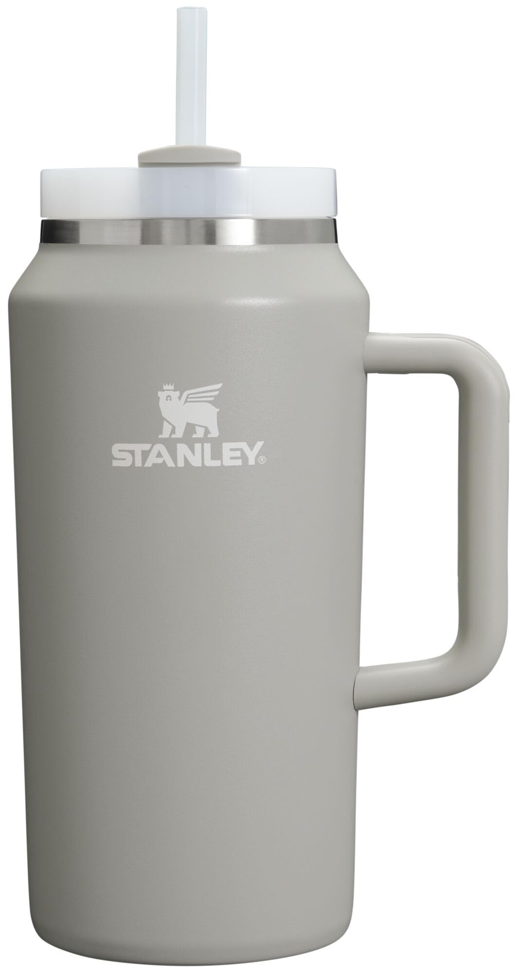 STANLEY Quencher 64 oz front view showing full ash finish and capacity benefit