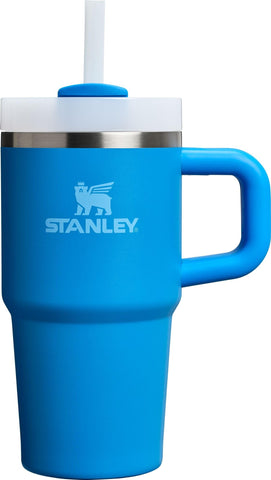 STANLEY Quencher front view showing azure finish and insulated benefit