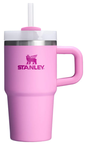 STANLEY Quencher front view in peony showing slim profile and color benefit