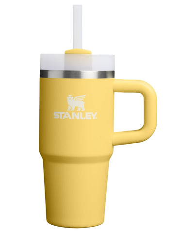 STANLEY Quencher front view in daffodil showing vibrant color and compact size benefits