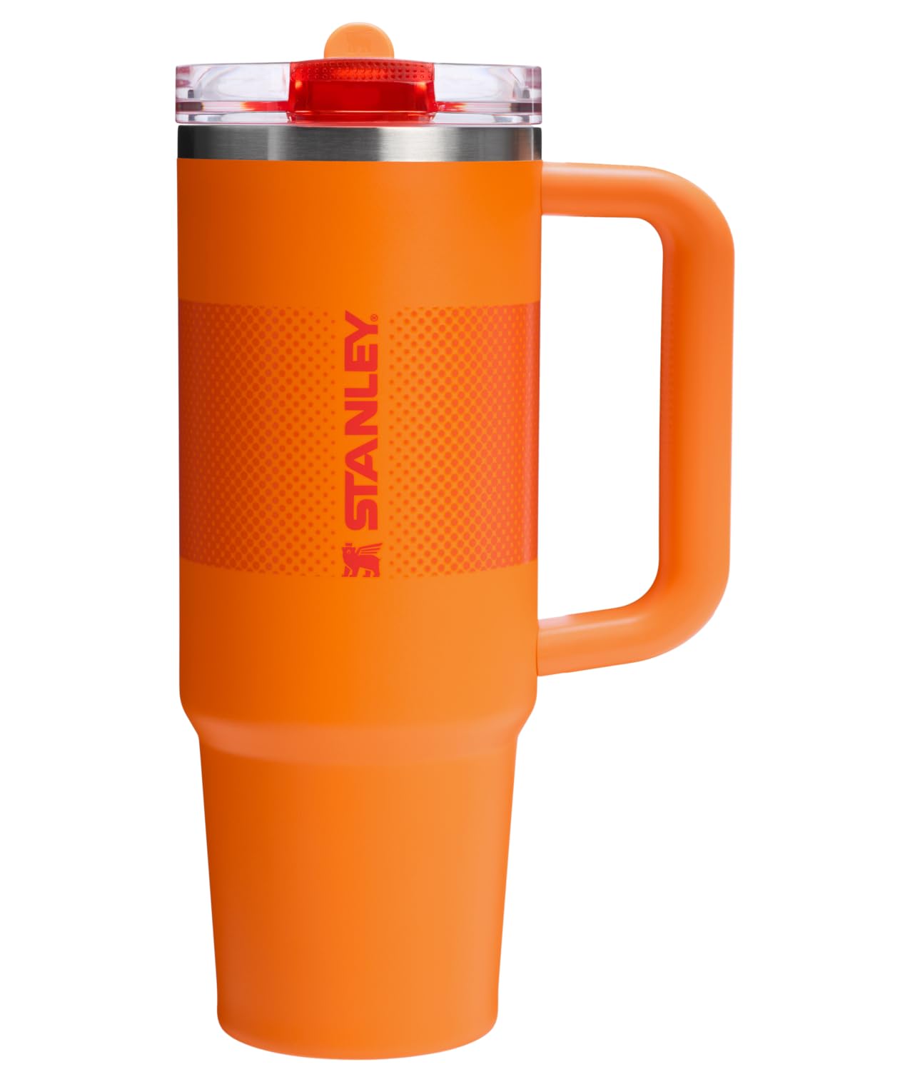 STANLEY Quencher front view showing Goldenrod Fade finish and 30 oz capacity for bold style
