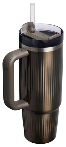 STANLEY FlowState lid top view showing three-position control for spill reduction
