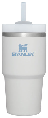 STANLEY front view of Quencher H2.0 showing Fog finish and compact benefit