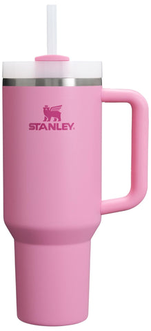 STANLEY Quencher H2.0 front view in Peony showing capacity and color