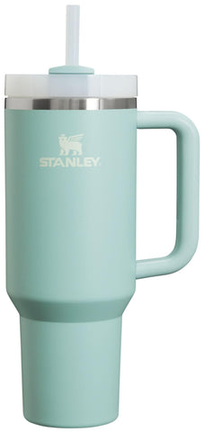 STANLEY Quencher front view in seafoam showing large capacity and branding benefit