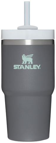 STANLEY Quencher H2.0 front view showing charcoal finish and durable build for everyday use