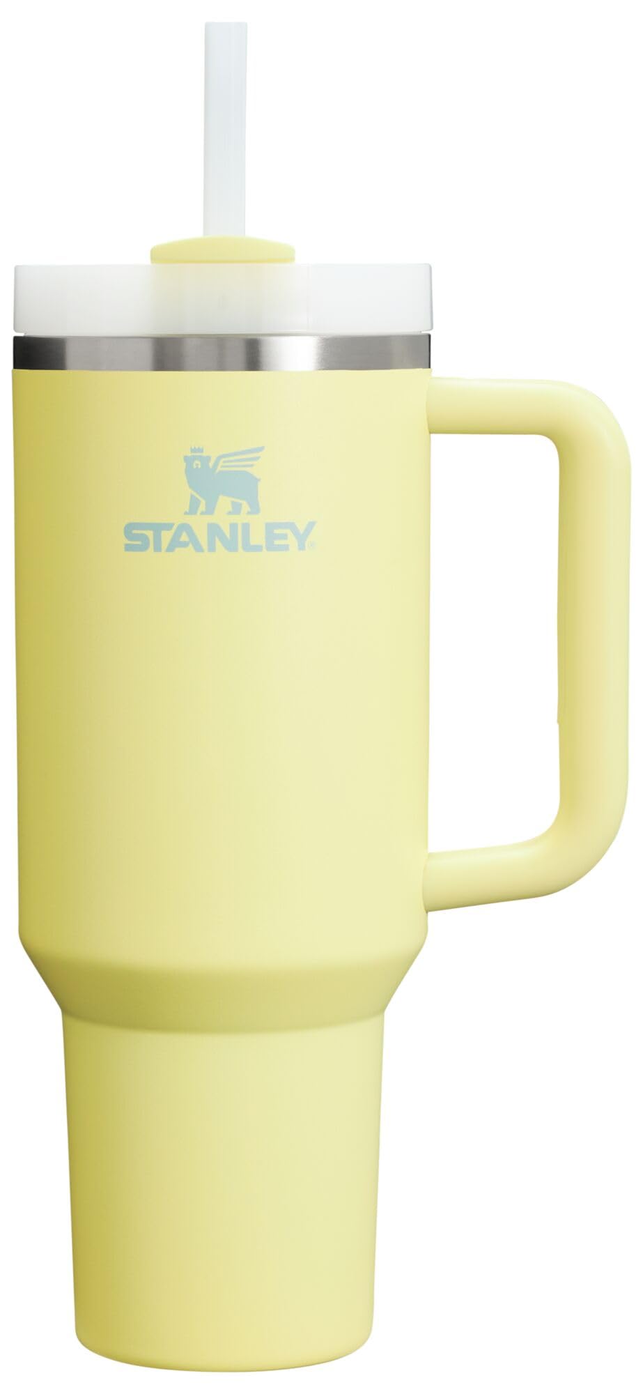 STANLEY Quencher H2.0 front view showing pomelo finish and large capacity