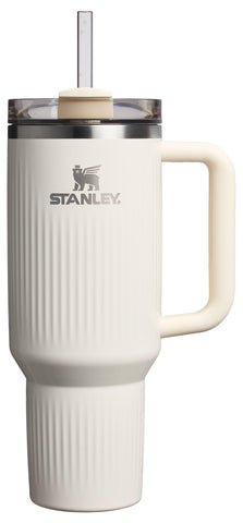 STANLEY Quencher front view showing size and handle for easy carry