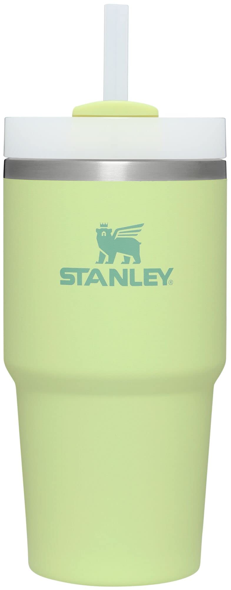 STANLEY Quencher H2.0 Citron front view showing compact shape and color benefits