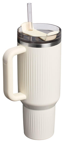 STANLEY handle detail highlighting comfort-grip for secure transport