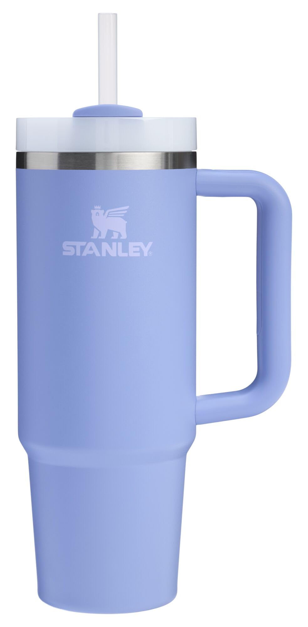 STANLEY Quencher front view showing hydrangea finish and capacity