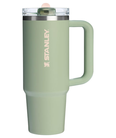 STANLEY Quencher front view showing Lichen finish and 30 oz capacity for daily hydration