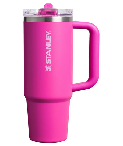 STANLEY Quencher front view showing Violet Blossom finish and capacity benefit
