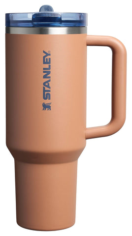 STANLEY Quencher front view showing 40 oz capacity and Toast VRT color benefit: easy identification